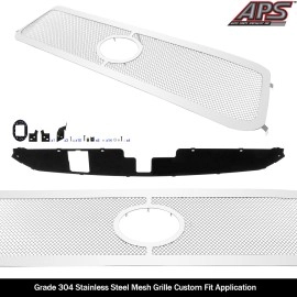 APS GR20GFJ30T - Polished Stainless Steel Main Upper 1.8mm Wire Mesh Grille