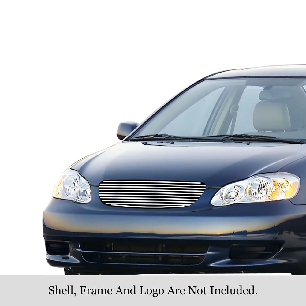 APS GR20HEC82C - Hairline Stainless Steel Main Upper Horizontal Billet Grille