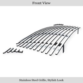APS GR20HED60S - Polished Stainless Steel Main Upper Horizontal Billet Grille