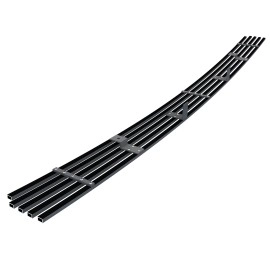 APS GR20HED61J - Black Stainless Steel Lower Bumper Horizontal Billet Grille