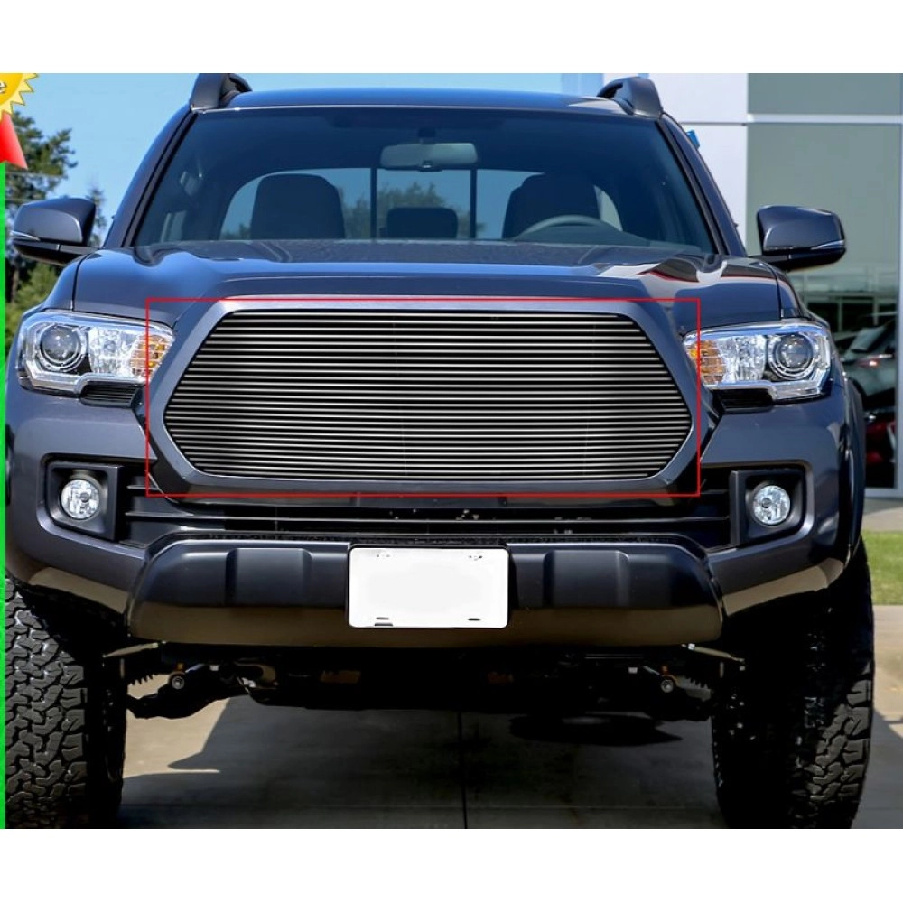 APS GR20HFC58A - Polished Aluminum Main Upper Horizontal Billet Grille