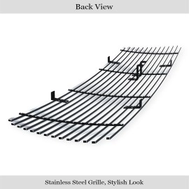 APS GR20HFG55S - Polished Stainless Steel Main Upper Horizontal Billet Grille