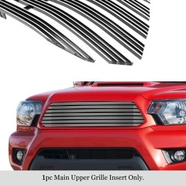 APS GR20HFI71T - Polished Aluminum Main Upper 20mm Horizontal Billet Grille