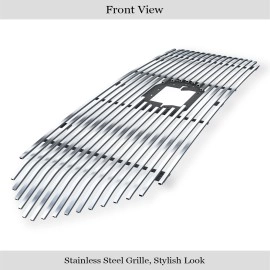 APS GR20HFJ31S - Polished Stainless Steel Main Upper Horizontal Billet Grille