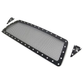 APS GR20LEA72H - Black Stainless Steel Main Upper 1.8mm Wire Mesh Grille w/ Rivet