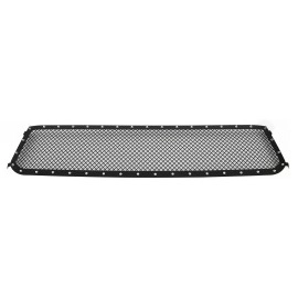 APS GR20LEI85K - Black Carbon Steel Main Upper 2.5mm Wire Mesh Grille w/ Rivet