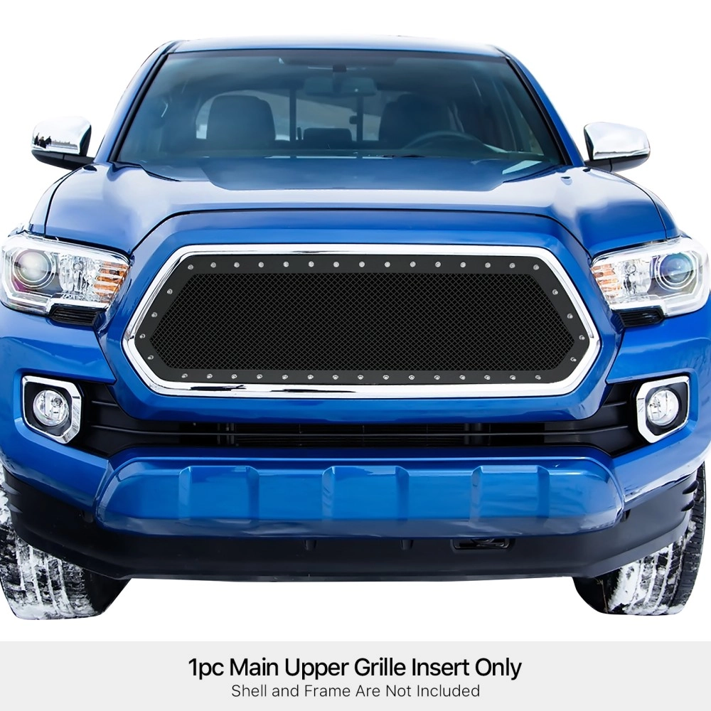 APS GR20LFC58H - Black Stainless Steel Main Upper 1.8mm Wire Mesh Grille w/ Rivet