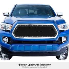 APS GR20LFC58H - Black Stainless Steel Main Upper 1.8mm Wire Mesh Grille w/ Rivet