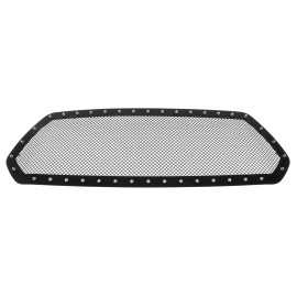 APS GR20LFC58H - Black Stainless Steel Main Upper 1.8mm Wire Mesh Grille w/ Rivet