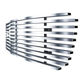 APS GR22FEE05C - Hairline Stainless Steel Main Upper Horizontal Billet Grille