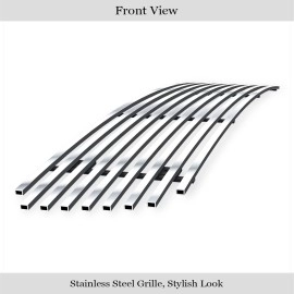 APS GR22FEE09S - Polished Stainless Steel Main Upper Horizontal Billet Grille