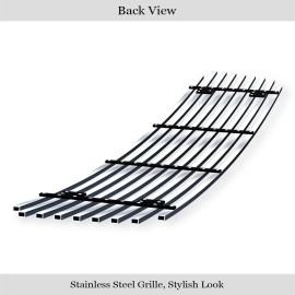 APS GR22FEE09S - Polished Stainless Steel Main Upper Horizontal Billet Grille