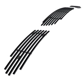 APS GR22FEE16J - Black Stainless Steel Lower Bumper Horizontal Billet Grille
