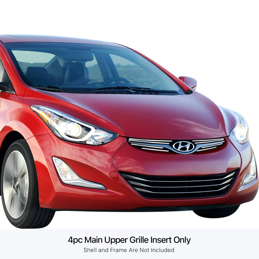 APS GR25FFI47S - Polished Stainless Steel Main Upper Horizontal Billet Grille