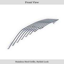 APS GR25FFI48S - Polished Stainless Steel Lower Bumper Horizontal Billet Grille