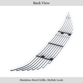 APS GR25FFI48S - Polished Stainless Steel Lower Bumper Horizontal Billet Grille