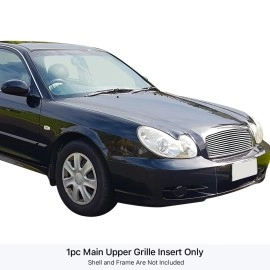 APS GR25HFD34S - Polished Stainless Steel Main Upper Horizontal Billet Grille