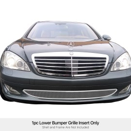 APS GR26GEE19T - Polished Stainless Steel Lower Bumper 1.8mm Wire Mesh Grille