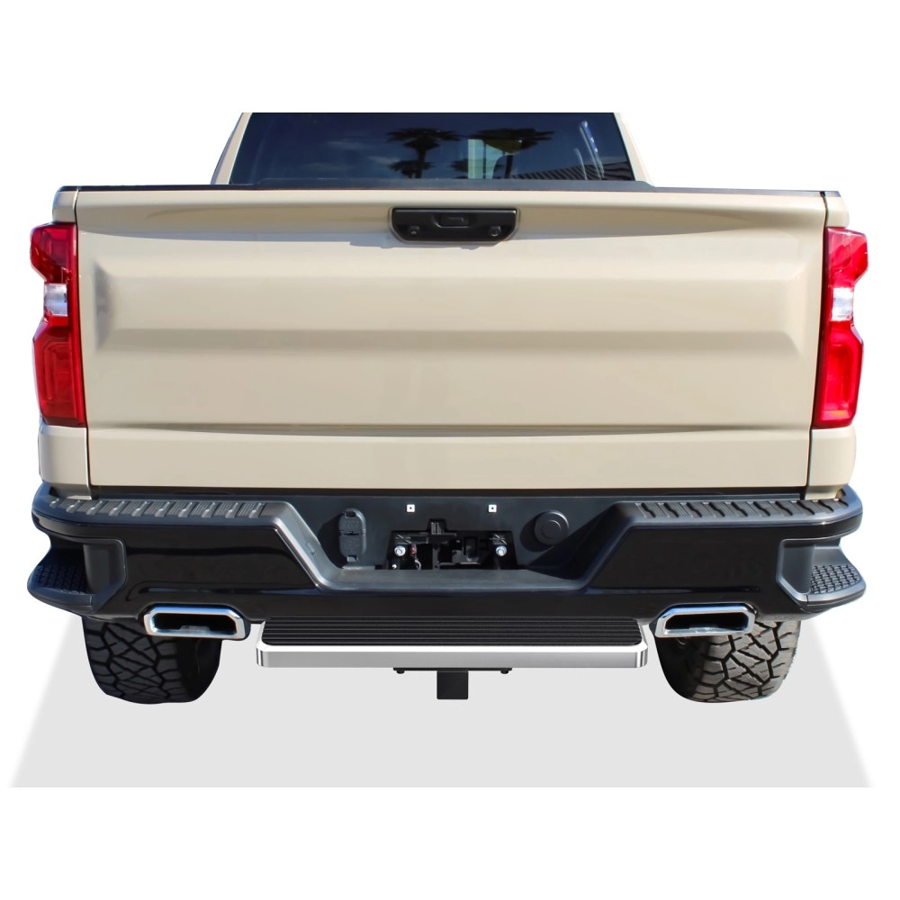 APS HS09CAB4C - 5" iStep Style Class 3 Hairline Stainless Steel Rear Hitch Step - 26" Long