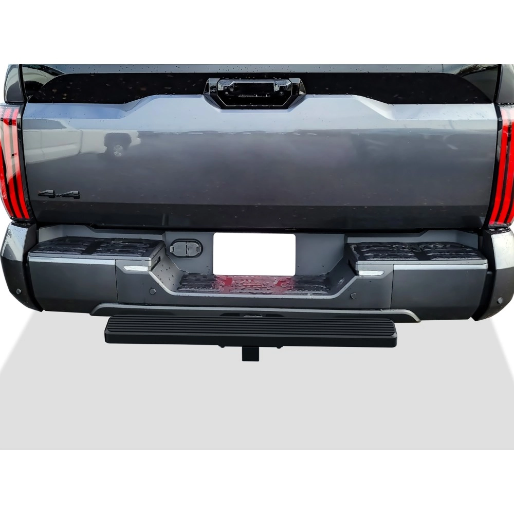 APS HS09CAC6H - 5" iStep Style Class 3 Black Stainless Steel Rear Hitch Step - 36" Long APS HS09CAC6H - 5" iStep Style Class 3 Black Stainless Steel Rear Hitch Step - 36" Long
