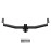 APS HT18CCE01 - Class 3 Black Carbon Steel Rear Hitch