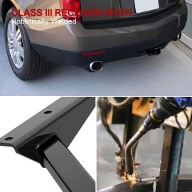 APS HT18CDJ15 - Class 3 Black Carbon Steel Rear Hitch