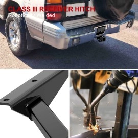APS HT18CFF58 - Class 3 Black Carbon Steel Rear Hitch