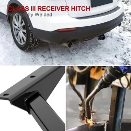 APS HT18CGH30 - Class 3 Black Carbon Steel Rear Hitch
