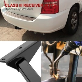APS HT18CHC35 - Class 3 Black Carbon Steel Rear Hitch