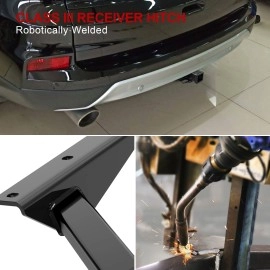 APS HT18CJA19 - Class 3 Black Carbon Steel Rear Hitch