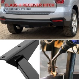 APS HT18CJA44 - Class 3 Black Carbon Steel Rear Hitch