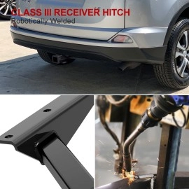 APS HT18CJA49 - Class 3 Black Carbon Steel Rear Hitch