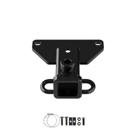 APS HT18CJD34 - Class 3 Black Carbon Steel Rear Hitch