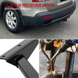 APS HT18CJJ73 - Class 3 Black Carbon Steel Rear Hitch