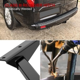 APS HT24CAF33 - Class 3 Assembly Style Black Carbon Steel Rear Hitch