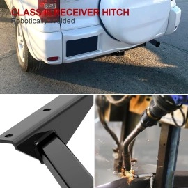 APS HT24CAF81 - Class 3 Black Carbon Steel Rear Hitch