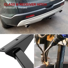 APS HT24CAI81 - Class 3 Assembly Style Black Carbon Steel Rear Hitch