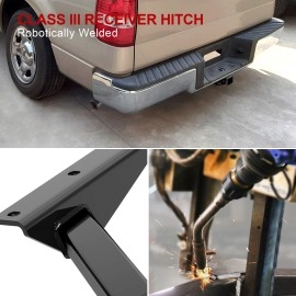 APS HT24CEE65 - Class 3 Assembly Style Black Carbon Steel Rear Hitch