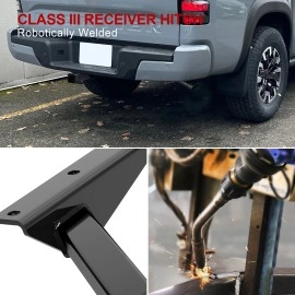 APS HT24CFD08 - Class 3 Black Carbon Steel Rear Hitch
