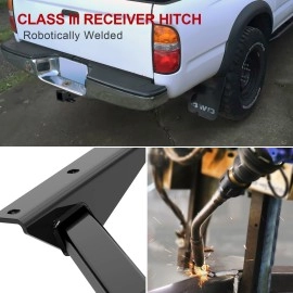 APS HT24CHC56 - Class 3 Assembly Style Black Carbon Steel Rear Hitch