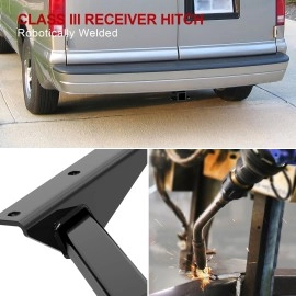 APS HT24CHD90 - Class 3 Black Carbon Steel Rear Hitch
