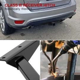 APS HT24CJB01 - Class 3 Assembly Style Black Carbon Steel Rear Hitch