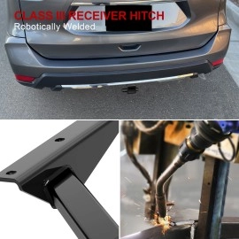 APS HT24CJB04 - Class 3 Black Carbon Steel Rear Hitch