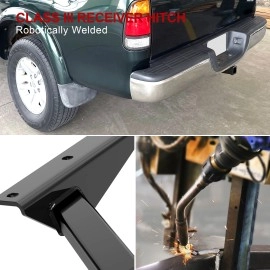 APS HT24CJI85 - Class 3 Assembly Style Black Carbon Steel Rear Hitch