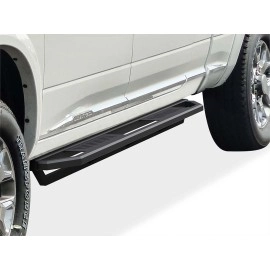 APS IA04SBJ9B - Square Tube Door-to-Door Black Stainless Steel Nerf Bars
