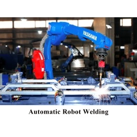 APS IA06NIB6B - Square Tube Drop Style Door-to-Door Black Stainless Steel Nerf Bars