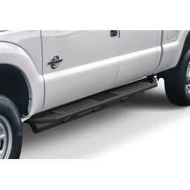 APS IA06SJA1B - Square Tube Door-to-Door Black Stainless Steel Nerf Bars