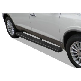 APS IB03EAC3H - 5" iStep Style Door-to-Door Black Stainless Steel Side Steps