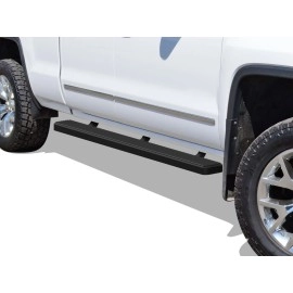 APS IB03EAI5B - 5" iStep Style Door-to-Door Black Stainless Steel Side Steps