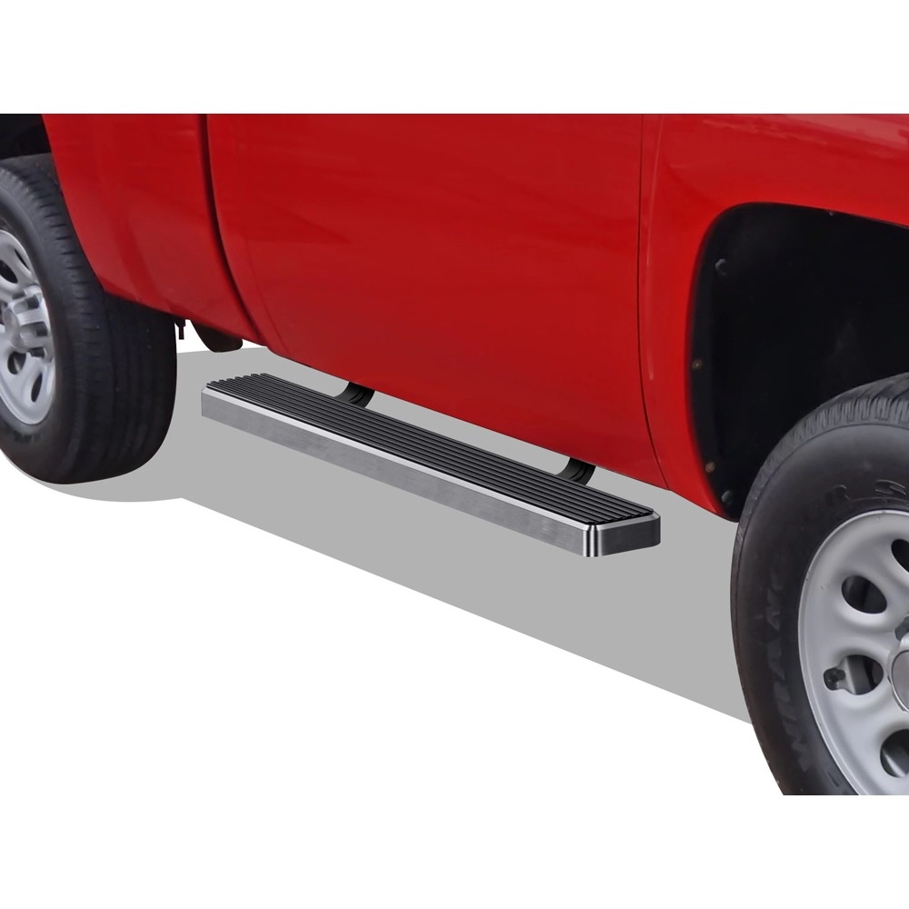 APS IB03EAI6A - 5" iStep Style Door-to-Door Hairline Stainless Steel Side Steps